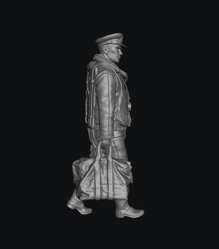 SW9270 WW2 RAF Bomber Aircrew 6 Walking