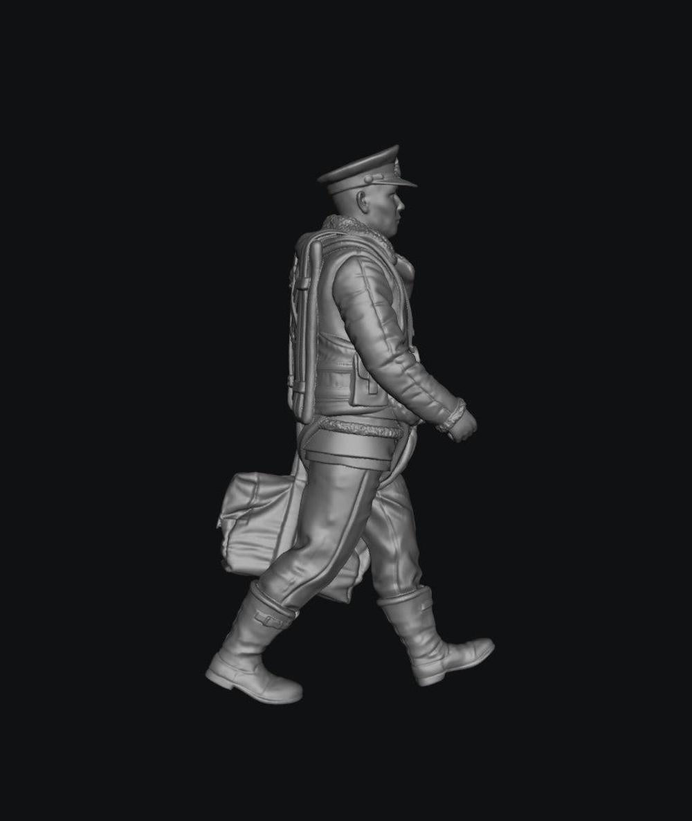 SW9270 WW2 RAF Bomber Aircrew 7 Walking