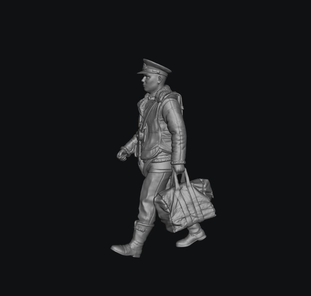 SW9270 WW2 RAF Bomber Aircrew 7 Walking
