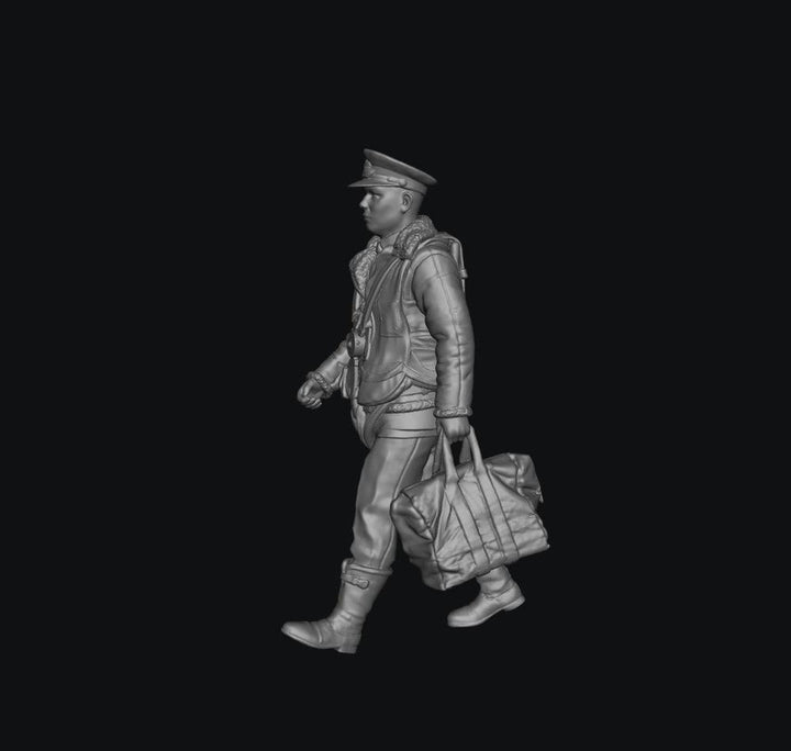 SW9270 WW2 RAF Bomber Aircrew 7 Walking