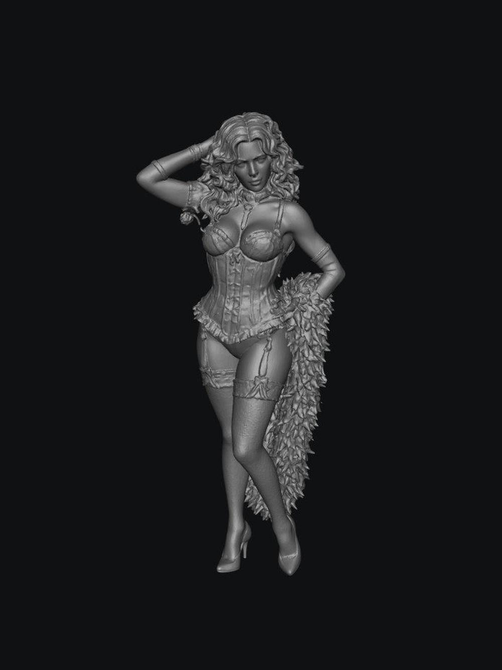 SW9306 Burlesque Girl Cherry