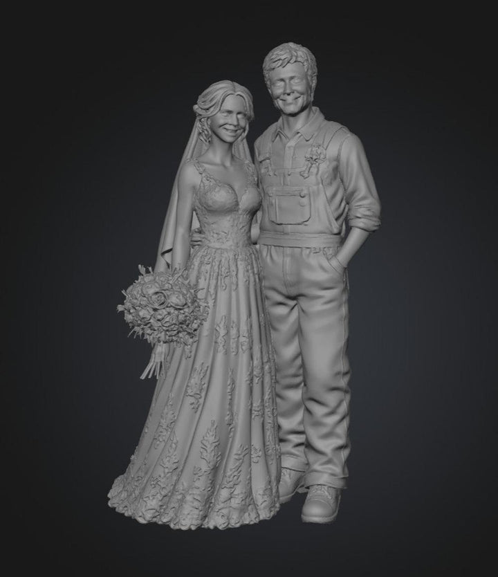 SW5111 Wedding Bride and Farmer