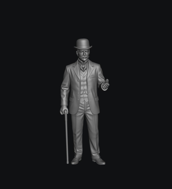 Painted-5114 - Edwardian/Victorian Railway Passenger 1