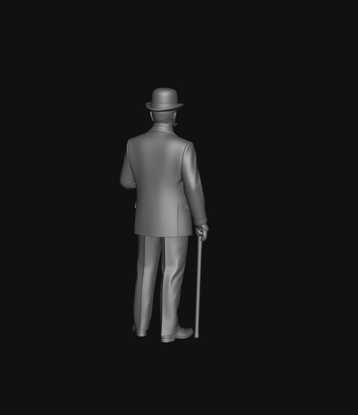 Painted-5114 - Edwardian/Victorian Railway Passenger 1
