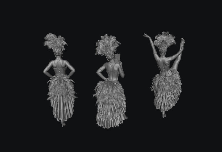 Painted-2205 Burlesque Girls 3