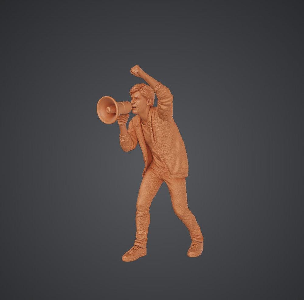 SW3122 Man with Megaphone