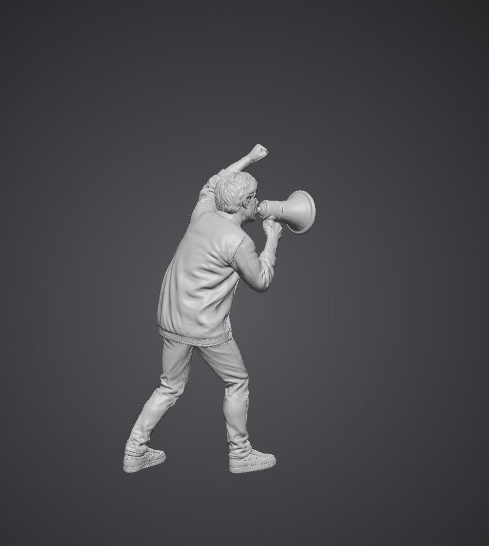 SW3122 Man with Megaphone