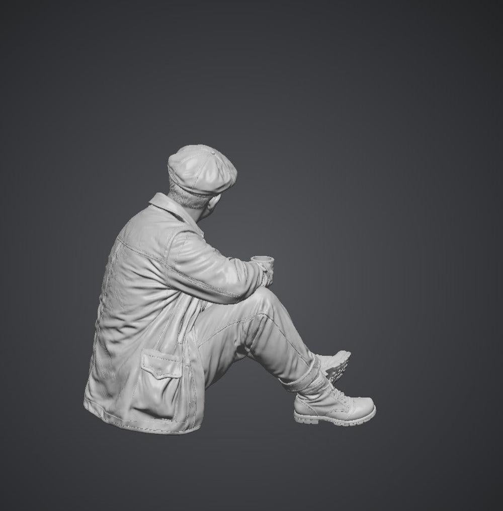 SW3126 2 Farm Hands Sitting