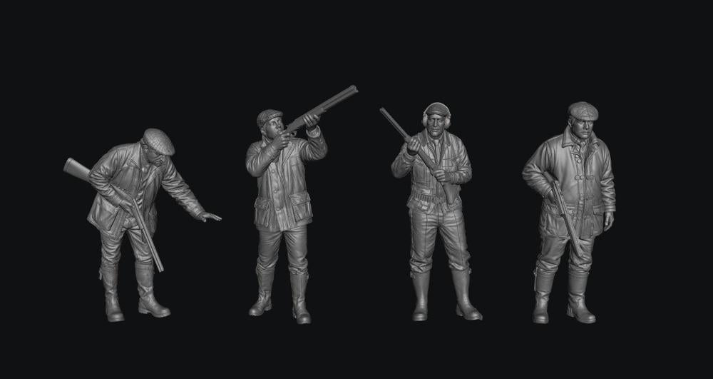 SW9332 Farmers with Shotguns