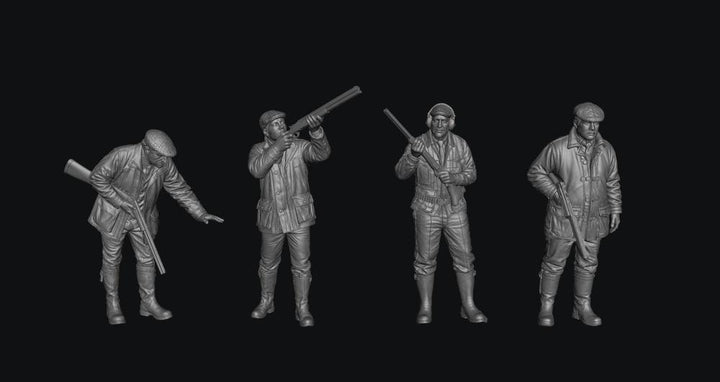 SW9332 Farmers with Shotguns