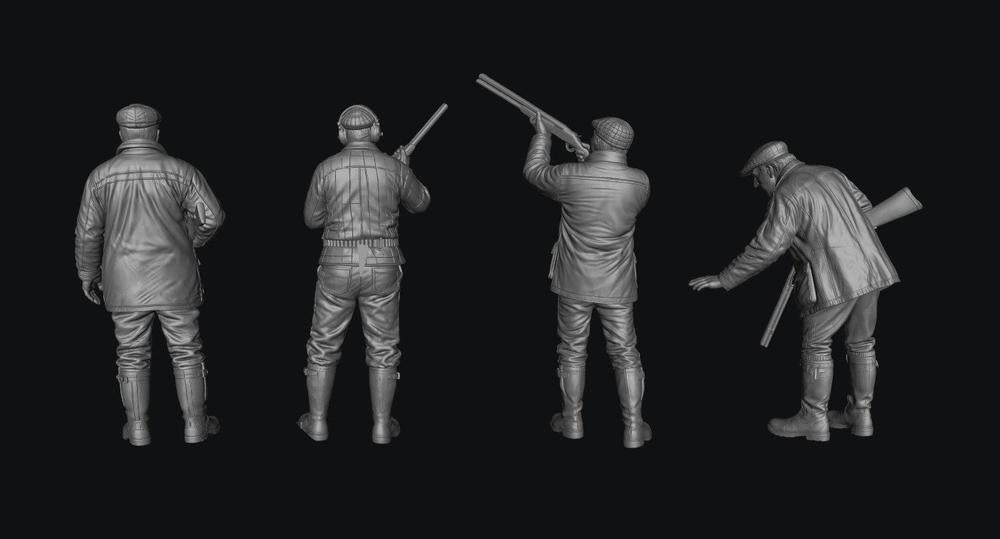 SW9332 Farmers with Shotguns