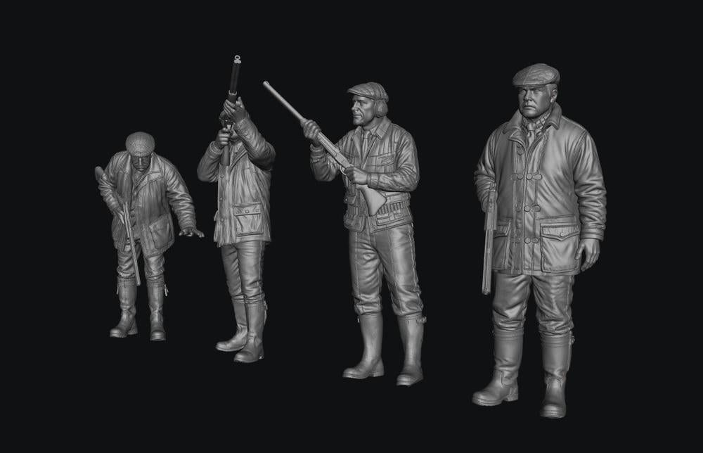 SW9332 Farmers with Shotguns