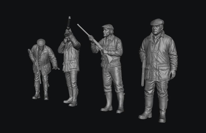 SW9332 Farmers with Shotguns