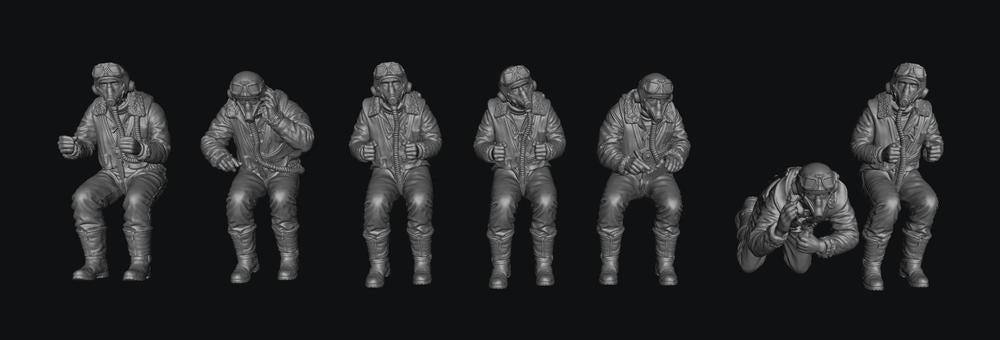 SW2209 WWII RAF Bomber Aircrew Figures
