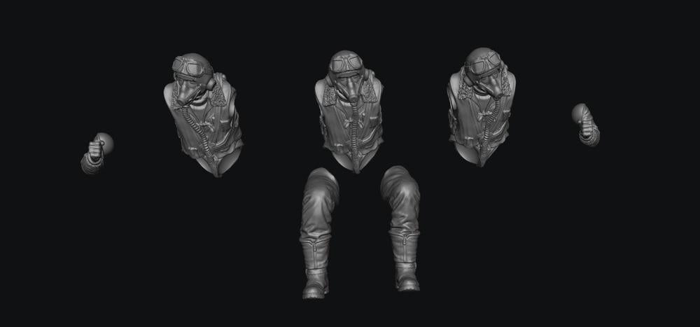 SW2209 WWII RAF Bomber Aircrew Figures