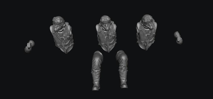 SW2209 WWII RAF Bomber Aircrew Figures