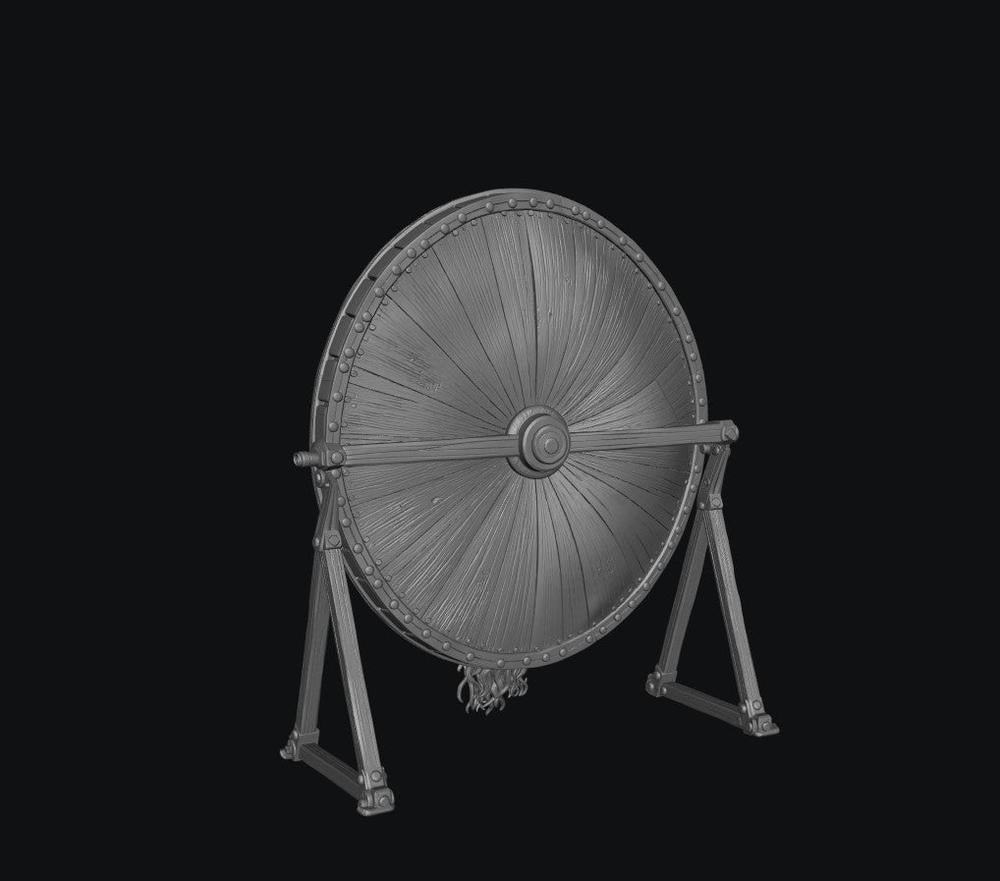 SW9500 Circus Female on knife Throwing Wheel