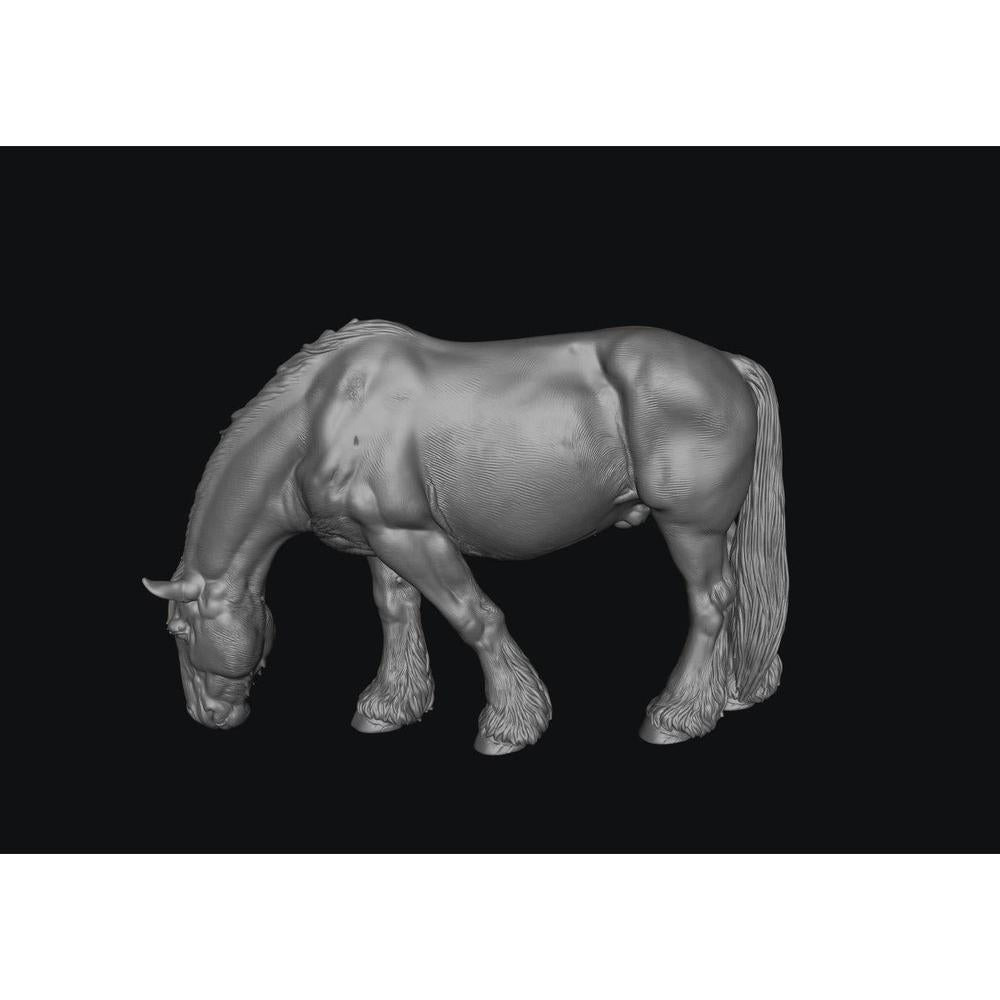 SWF004 Shire Horse B Feeding