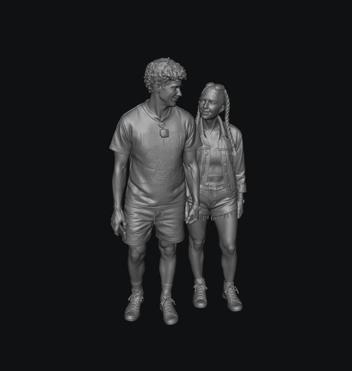 WOSC023 Bar/Pub 2 - Guest 3 - Festival Couple TT 1:120 Scale