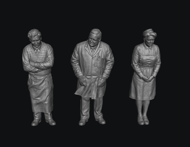 Painted-9518 Open all Hours - Arkwright-Granville-Nurse Gladys Emmanuel