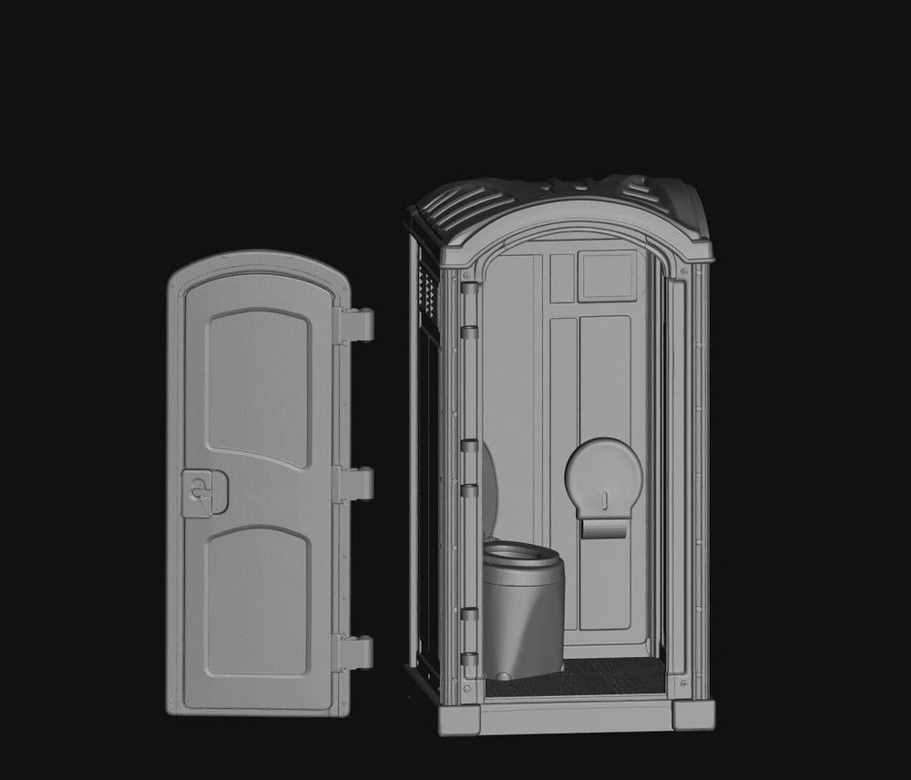 SW9548 Detailed Portable Toilet