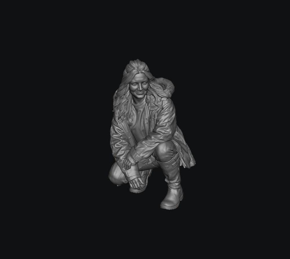 SW9562 Harriet Cowan Kneeling - Clarkson&