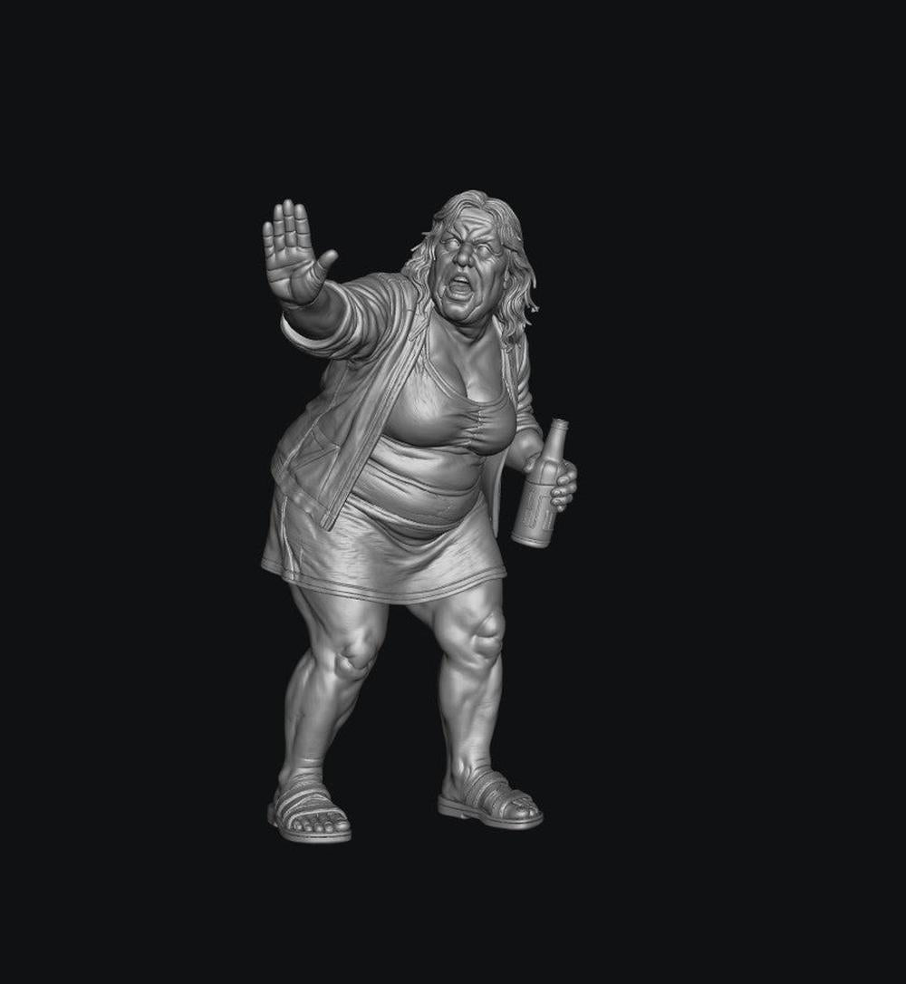 SW9569 Drunk Female Fighting 3