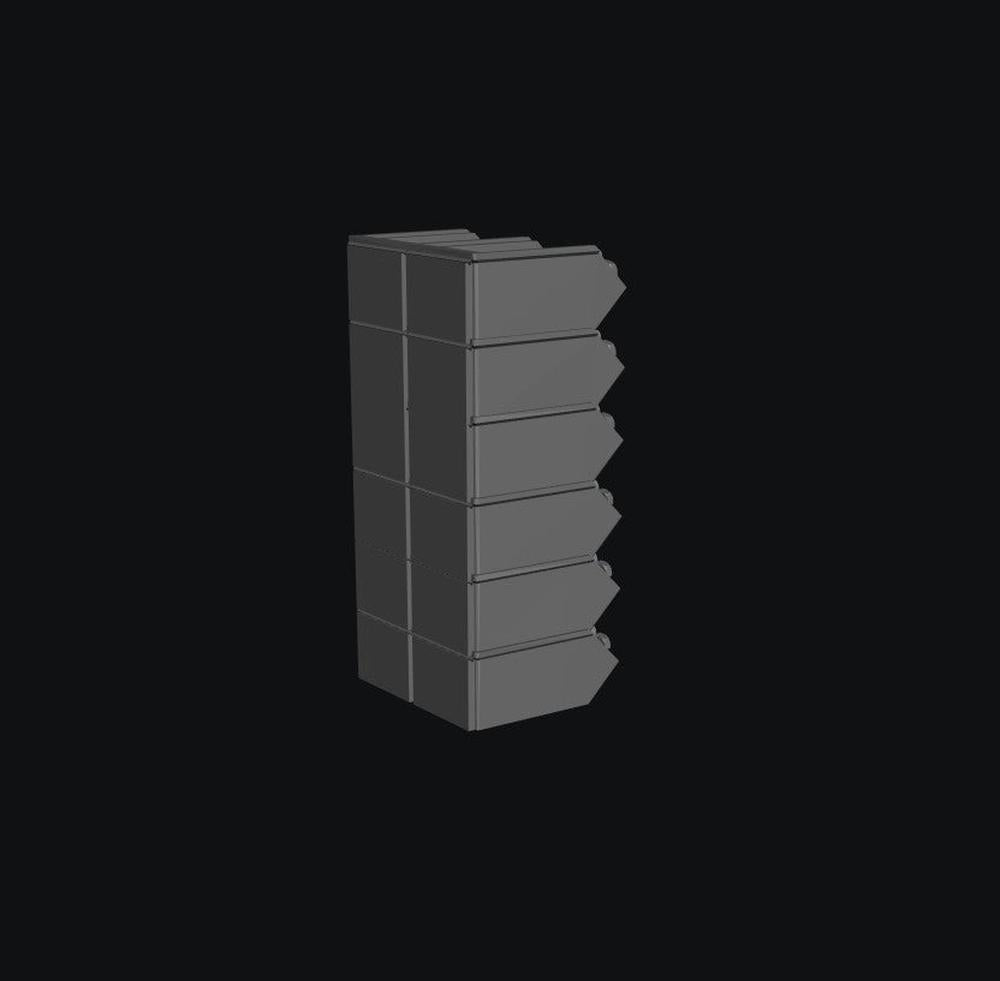 SWD055 1:64 Scale Garage Workshop Bolt Storage Boxes x 2