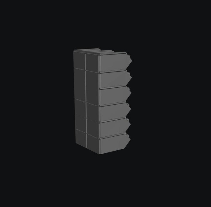 SWD055 1:64 Scale Garage Workshop Bolt Storage Boxes x 2