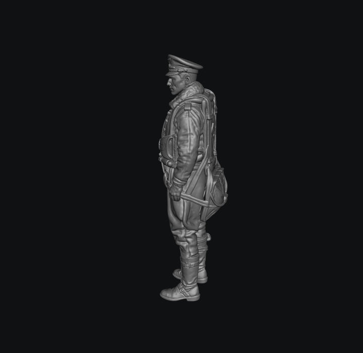 SW5042 WW2 German Fighter Pilot Standing A