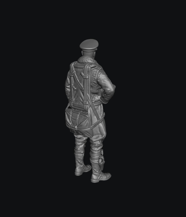 SW5042 WW2 German Fighter Pilot Standing A
