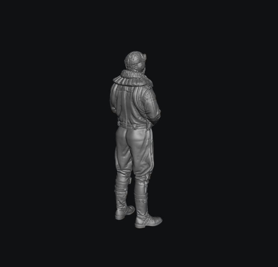 SW5042 WW2 German Fighter Pilot Standing B