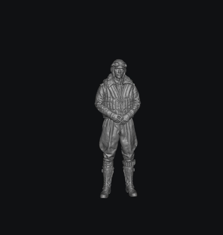 SW5042 WW2 German Fighter Pilot Standing B