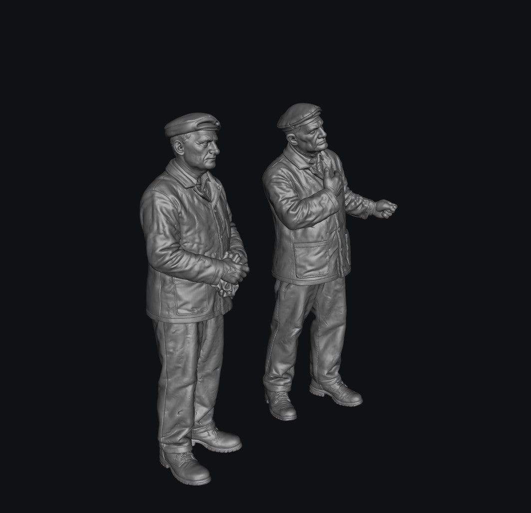 SW9619 Steam Loco Crew 2