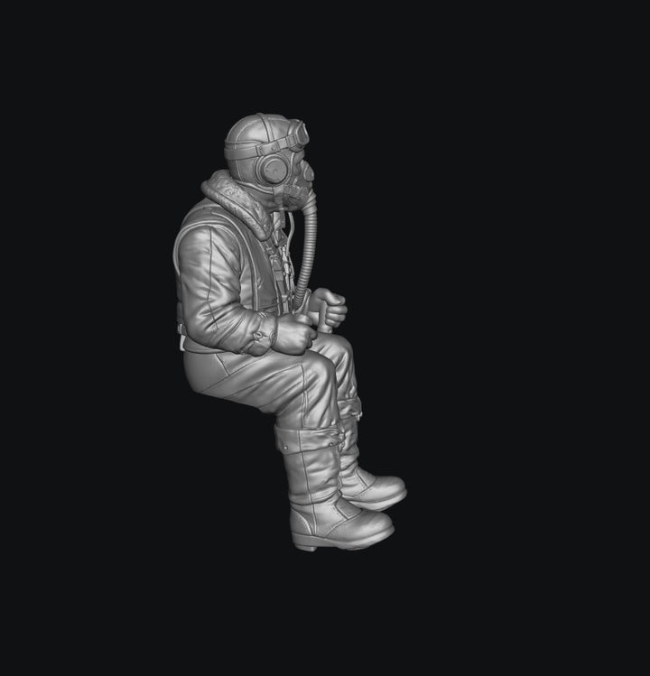SMF5046 1:14 Scale Spitfire Pilot B