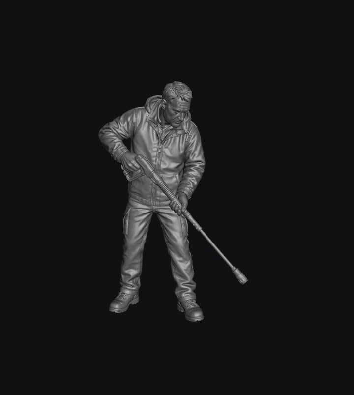 MM827 Male with Pressure Washer Lance