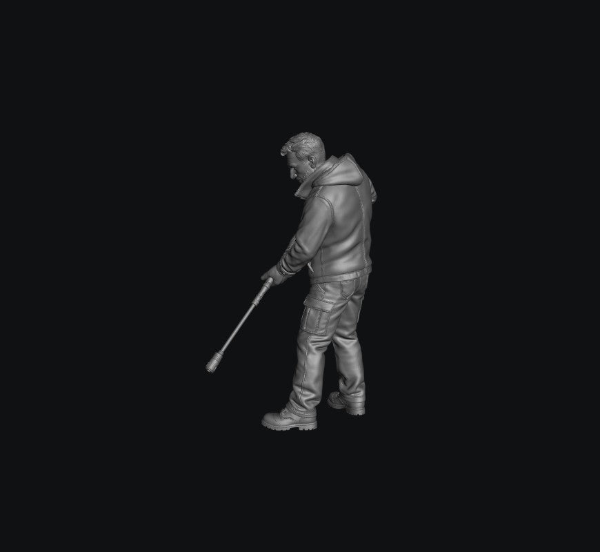 MM827 Male with Pressure Washer Lance