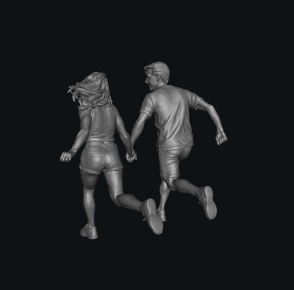 SMF9627 Happy Summer Couple Running