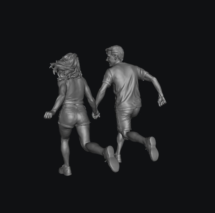 SMF9627 Happy Summer Couple Running
