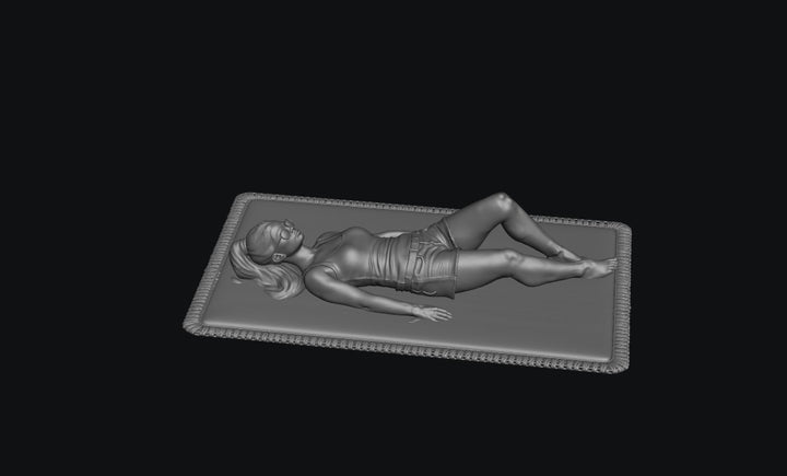 WOSC028 - Lying Around - The Sun-Seeking Tourist on Blanket
