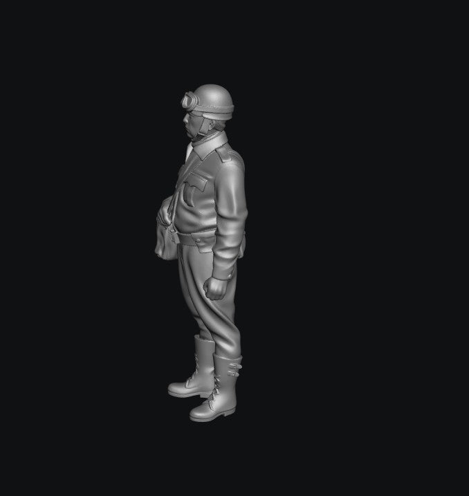 SMF4359 WW2 Dispatch Motorbike Rider