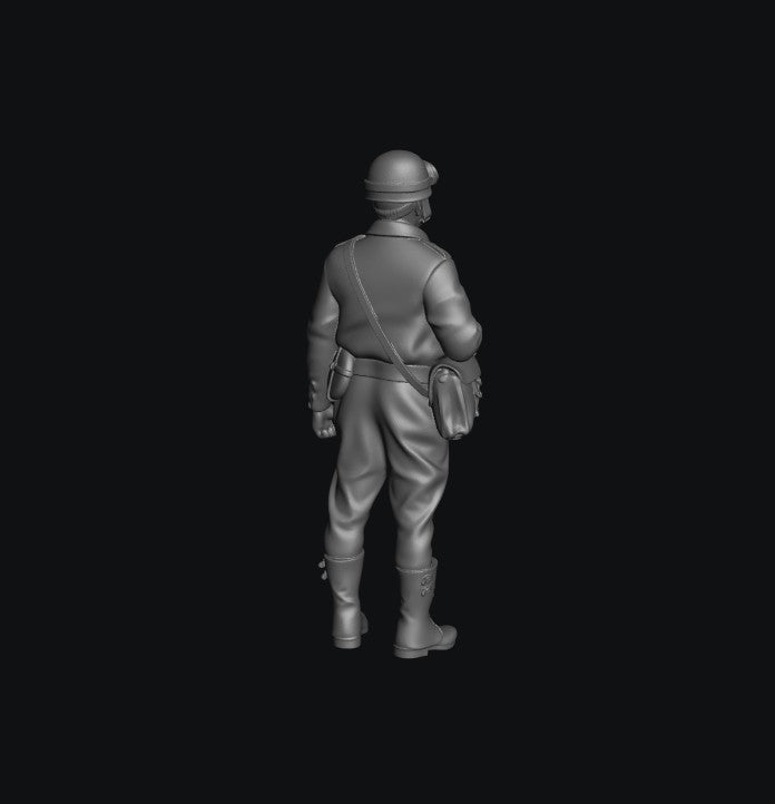 SMF4359 WW2 Dispatch Motorbike Rider