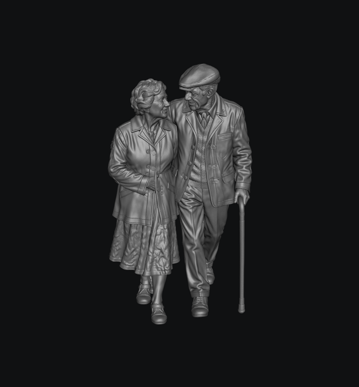 SW5139 Grandparents Walking