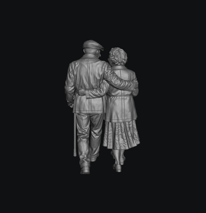 SW5139 Grandparents Walking