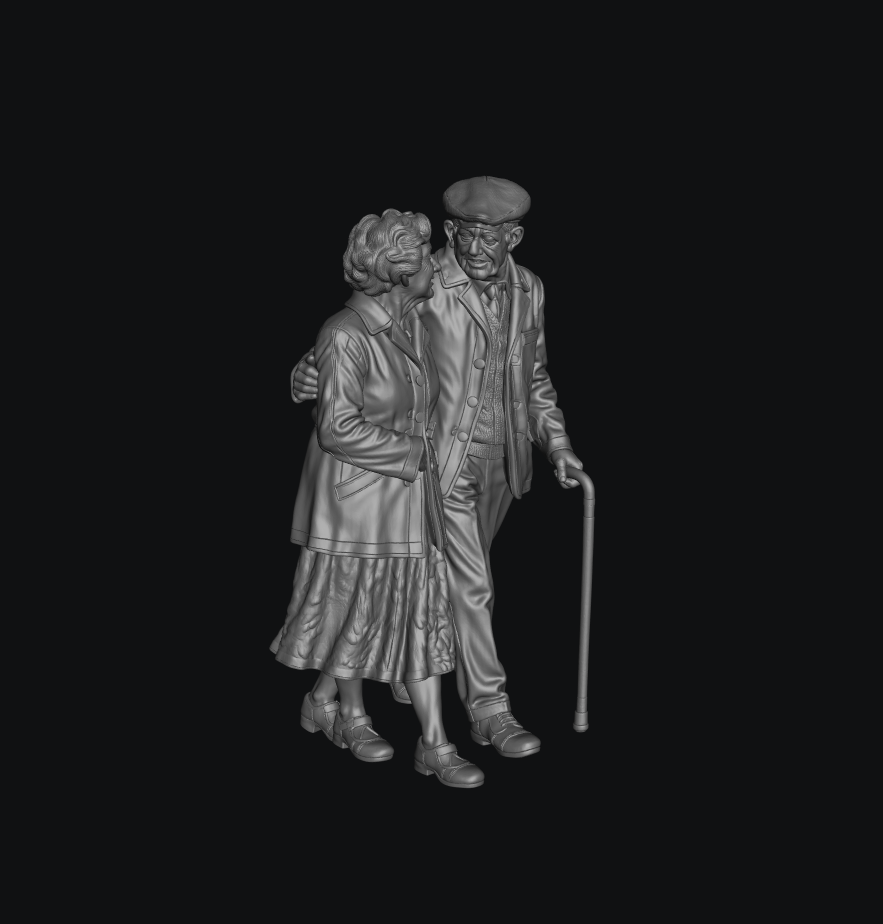 SW5139 Grandparents Walking