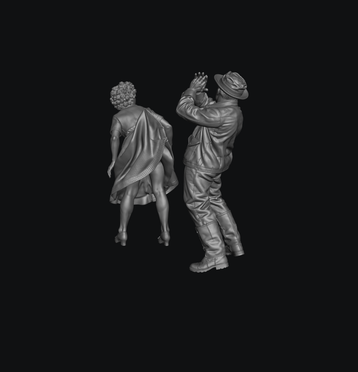 SW9639 Male Slapping Wifes Bottom