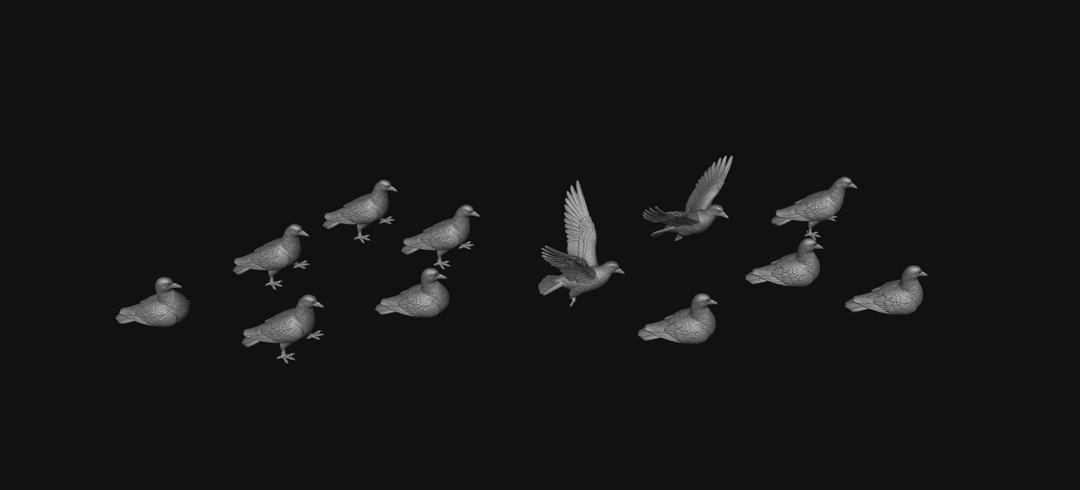 SMFB014 Pigeon&