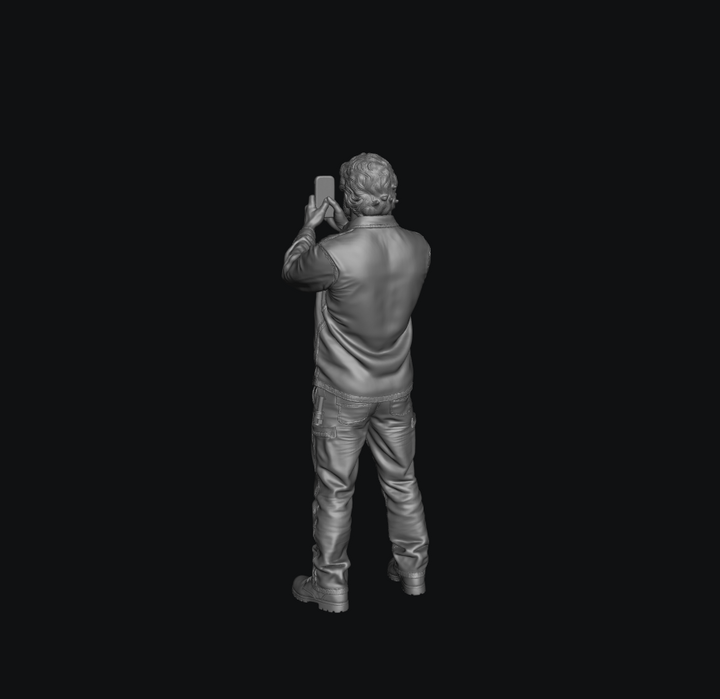 SMCastings002: Male Looking at Phone