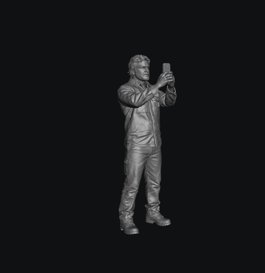 SMCastings002: Male Looking at Phone