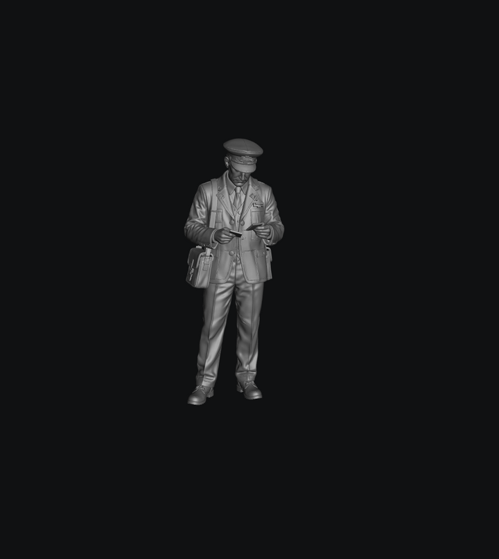 MR-022 British Rail Ticket Inspector